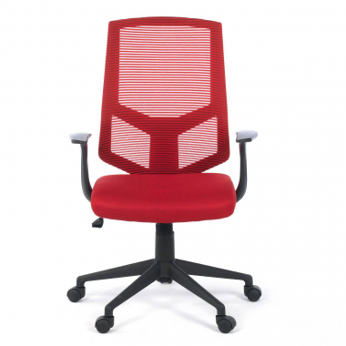 office chair outlet red archer mesh fixed armrests 3