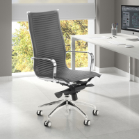 Brenton design office chair, steel frame, high back 210890 - (Outlet)