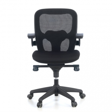 office chair outlet black amira mesh movable armrests 4