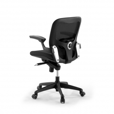 office chair outlet black amira mesh movable armrests 8
