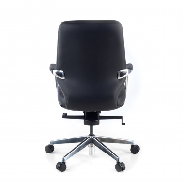 office chair outlet black rabat synthetic leather fixed armrests 7