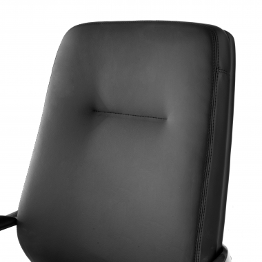 office chair outlet black rabat synthetic leather fixed armrests 9