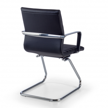 office chair outlet black class synthetic leather fixed armrests 7