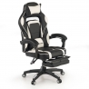 Logan Gaming Chair with Footrest, synchronized arms 210905 - (Outlet)