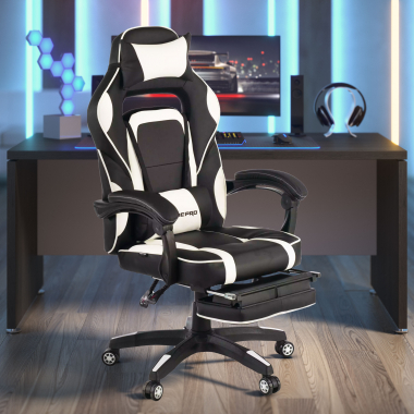 office chair outlet white logan synthetic leather movable armrests 2