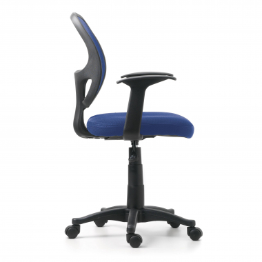 office chair outlet blue one mesh fixed armrests 5