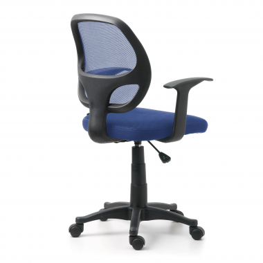 office chair outlet blue one mesh fixed armrests 7