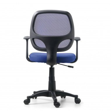 office chair outlet blue one mesh fixed armrests 6