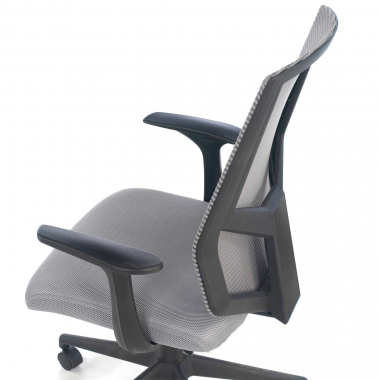 office chair outlet gray archer mesh fixed armrests 7