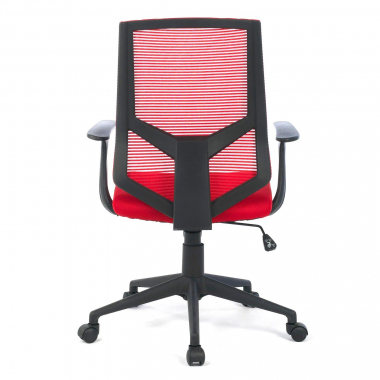 office chair outlet red archer mesh fixed armrests 5