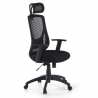 Lake office chair, adjustable arms, headrest, mesh 210940 - (Outlet)