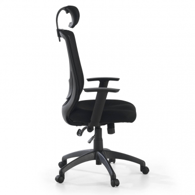 office chair outlet black lake mesh movable armrests 4