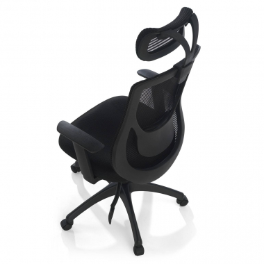 office chair outlet black lake mesh movable armrests 7
